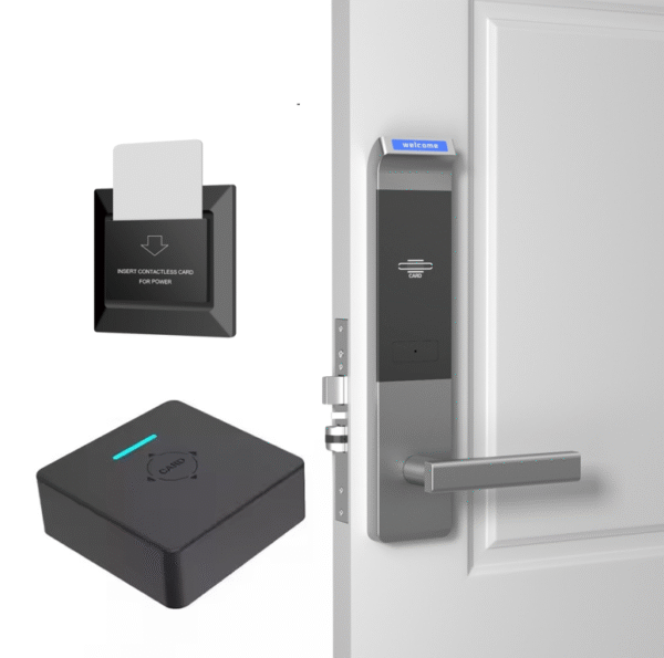 Solución en ahorro de energía para hoteles Software Cerraduras Interruptores