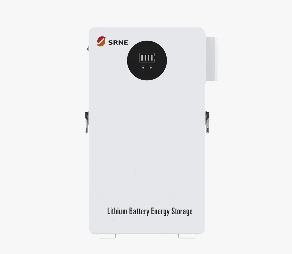 Batería de pared / muro Litio LifePO4 SRNE 51.2V 205Ah — 10,54 kWh